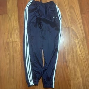 Adidas Navy Blue Drawstring Track Pants